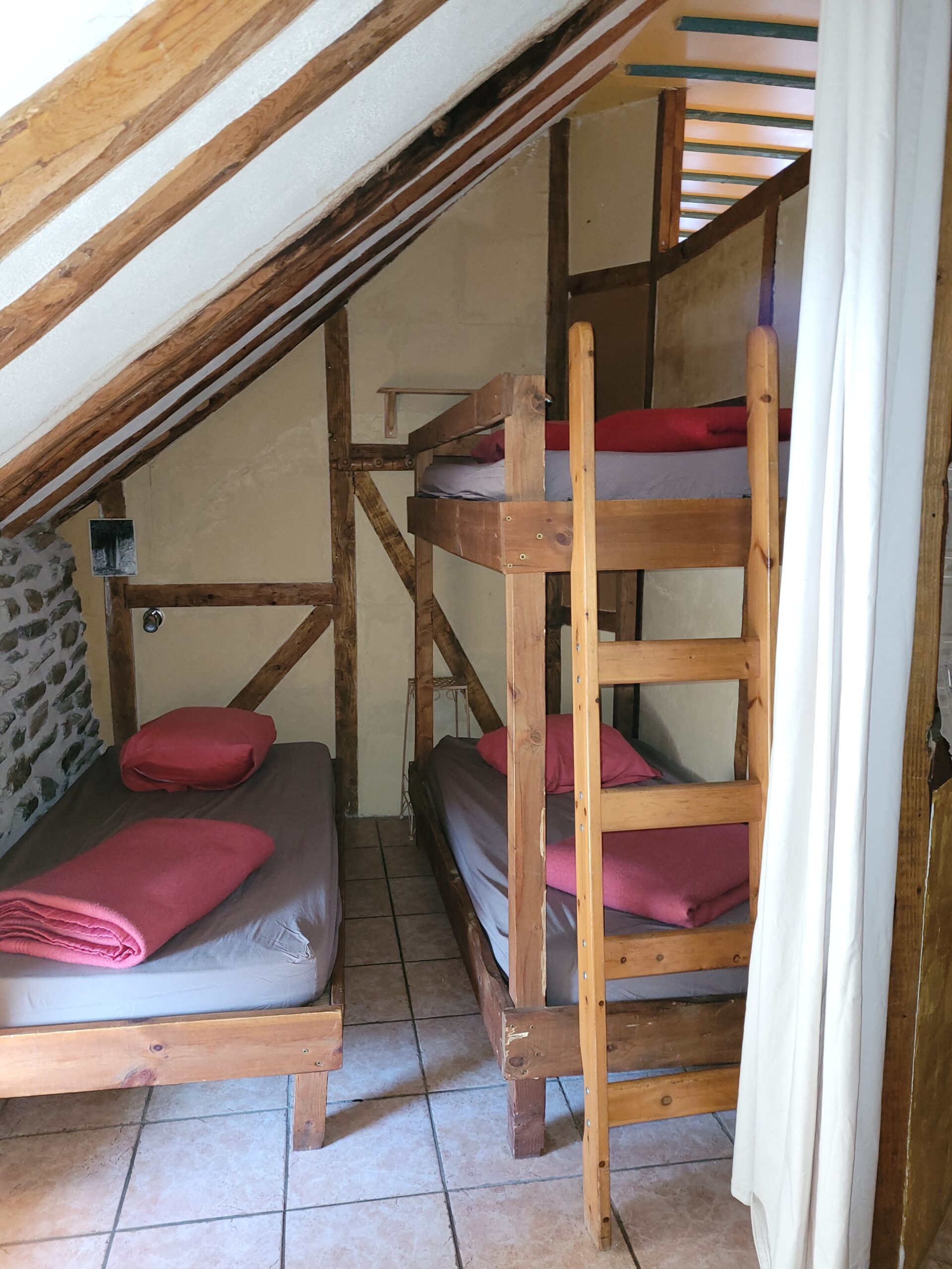 chambre gîte d'étape