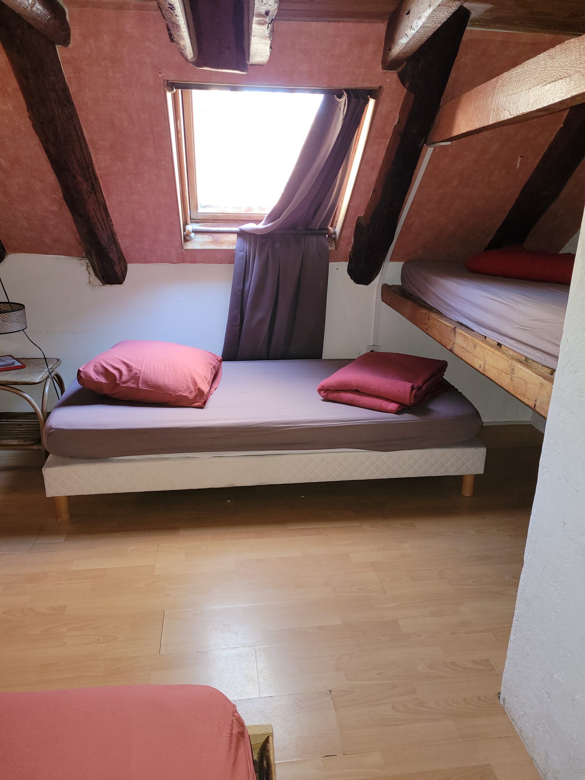 chambre gîte d'étape