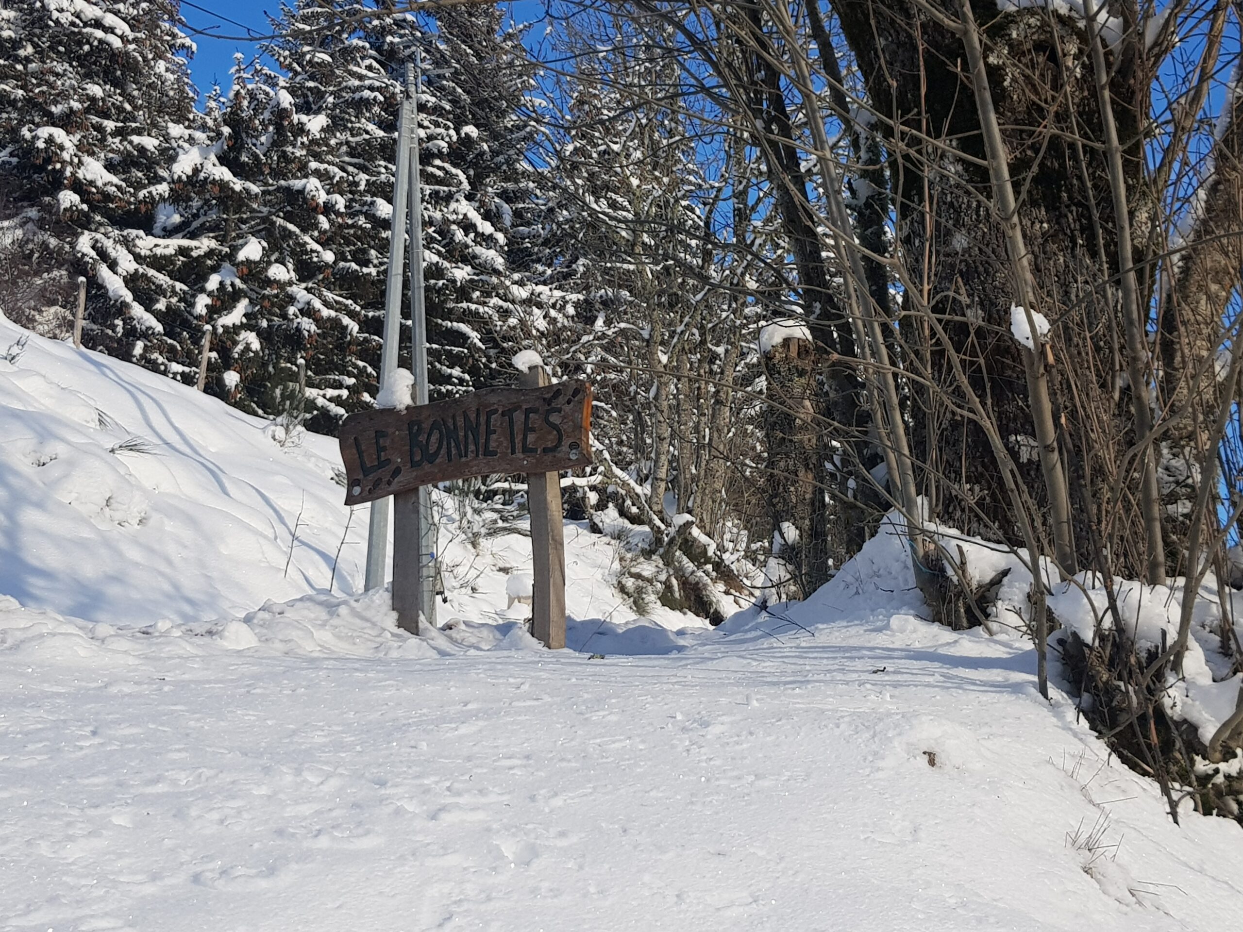 Le Bonnetès neige