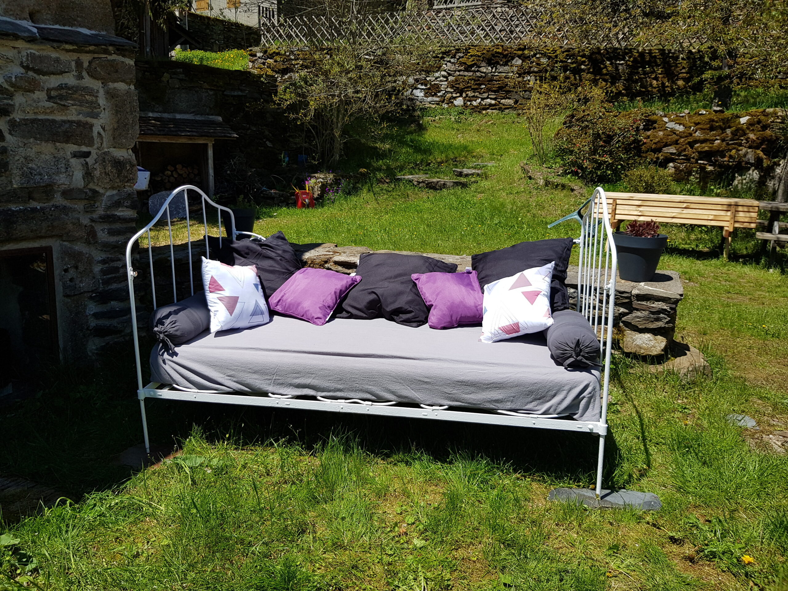 Coin repos extérieur